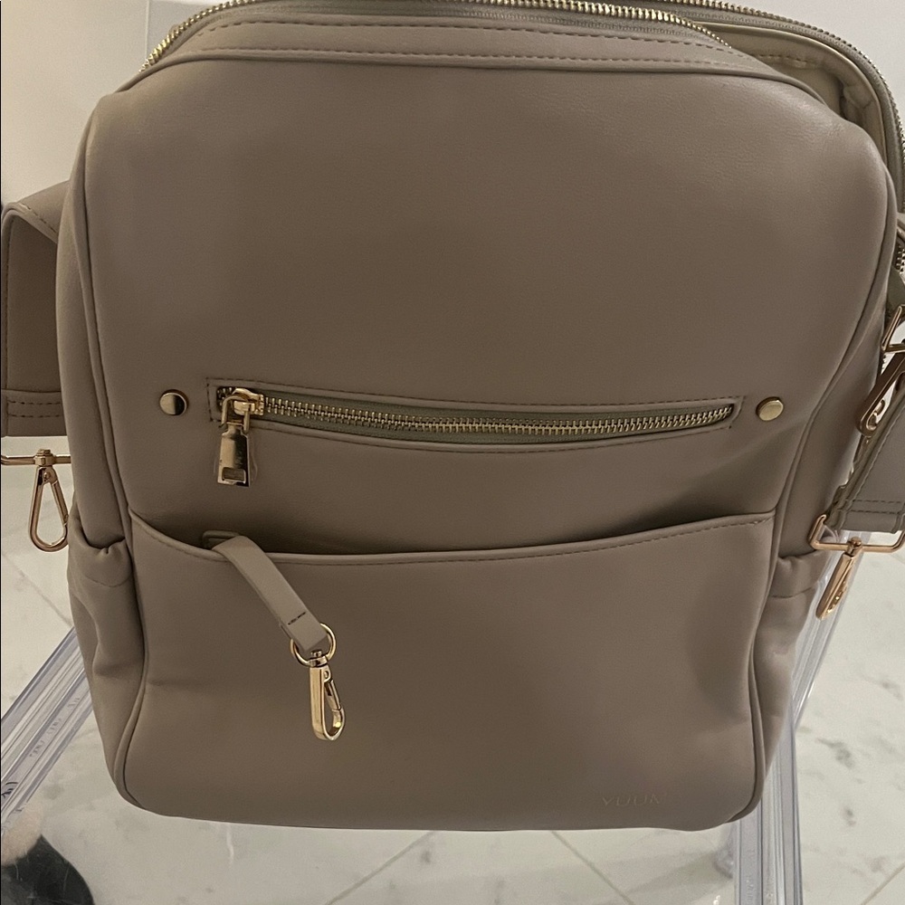 BRAND NEW Beautiful lap top Backpack with Gold Accents